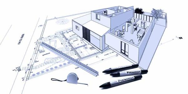 dessin architecture d'intérieur